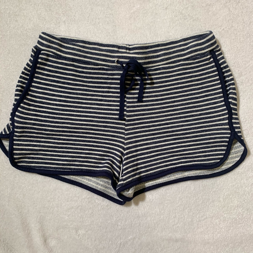 Joe Fresh Summer Navy Striped Shorts